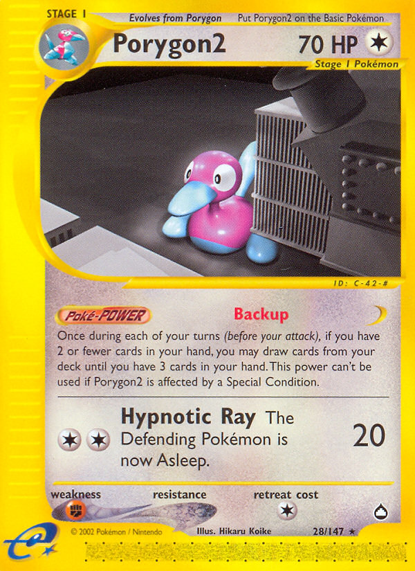 Porygon2 (28/147) [Aquapolis] | Exor Games Bridgewater