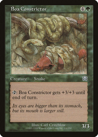 Boa Constrictor [Mercadian Masques] | Exor Games Bridgewater