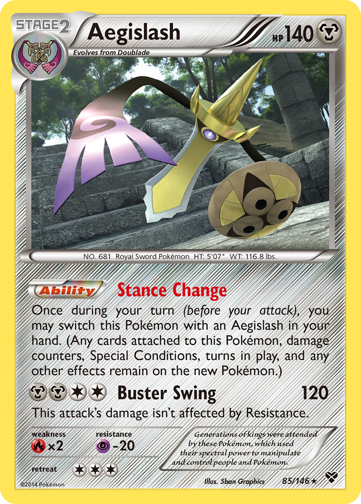 Aegislash (85/146) [XY: Base Set] | Exor Games Bridgewater