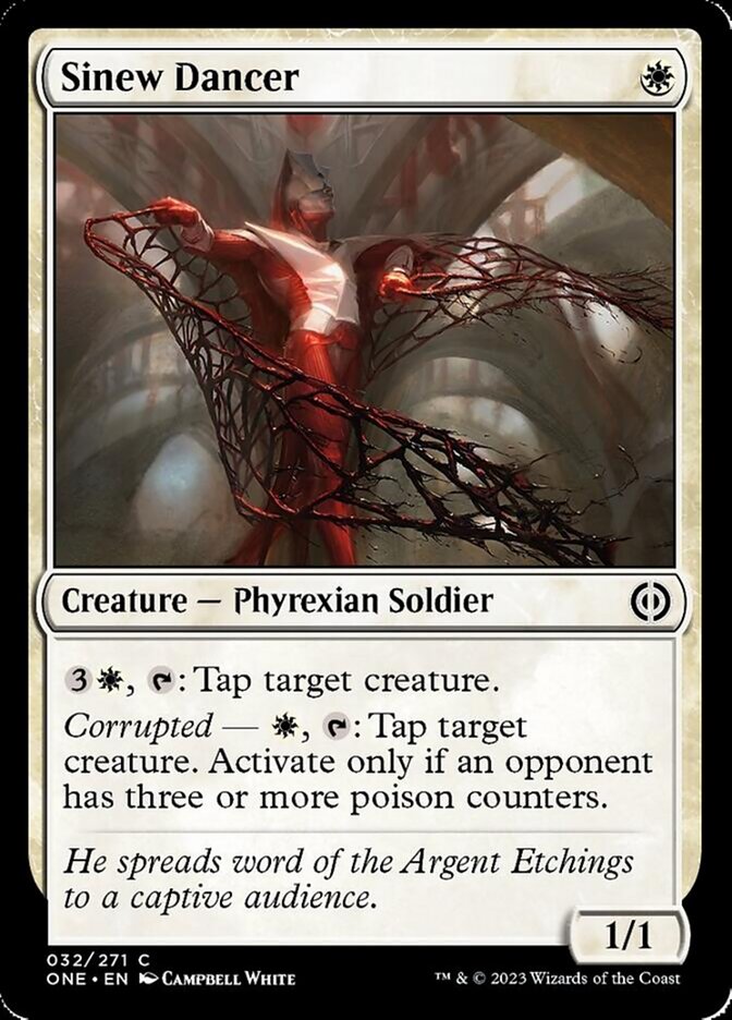 Sinew Dancer [Phyrexia: All Will Be One] | Exor Games Bridgewater