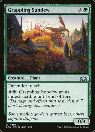 Grappling Sundew [Guilds of Ravnica] | Exor Games Bridgewater