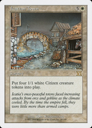 Icatian Town [Classic Sixth Edition] | Exor Games Bridgewater