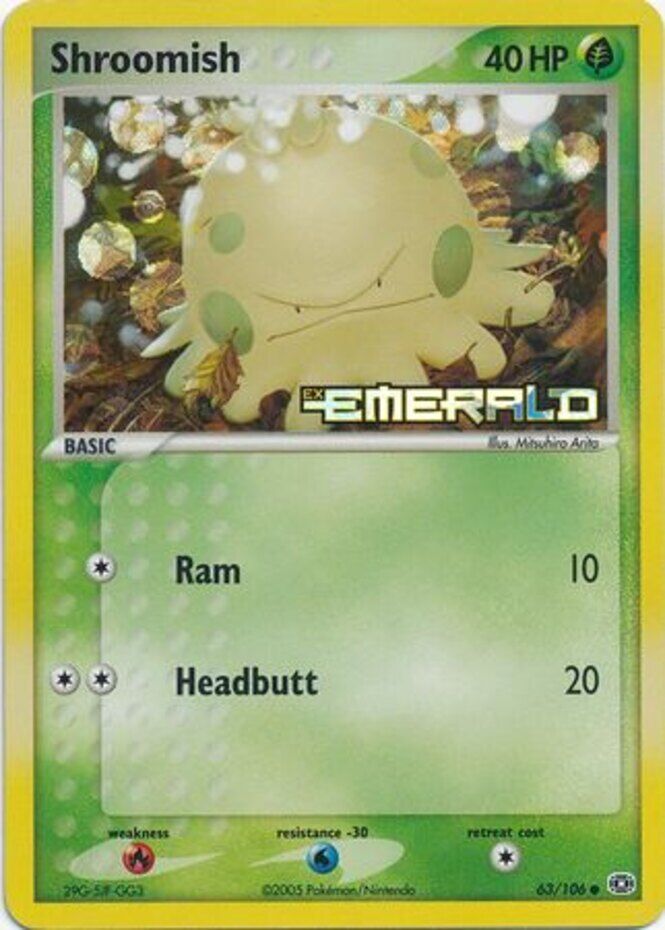 Shroomish (63/106) (Stamped) [EX: Emerald] | Exor Games Bridgewater