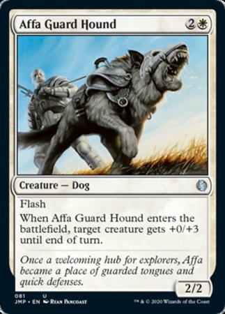 Affa Guard Hound [Jumpstart] | Exor Games Bridgewater