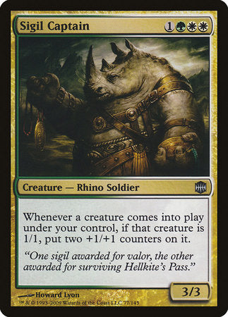 Sigil Captain [Alara Reborn] | Exor Games Bridgewater