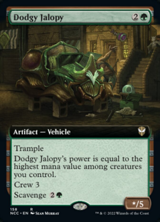 Dodgy Jalopy (Extended Art) [Streets of New Capenna Commander] | Exor Games Bridgewater