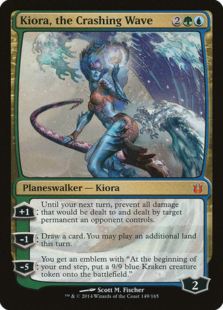 Kiora, the Crashing Wave [Born of the Gods] | Exor Games Bridgewater