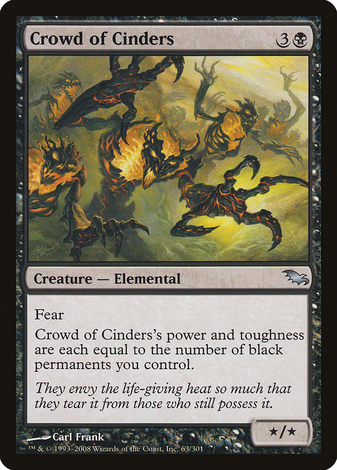 Crowd of Cinders [Shadowmoor] | Exor Games Bridgewater