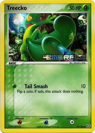 Treecko (70/106) (Stamped) [EX: Emerald] | Exor Games Bridgewater