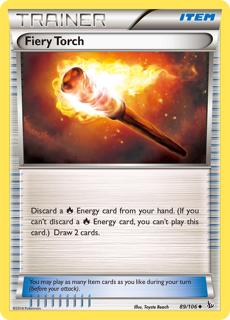 Fiery Torch (89/106) [XY: Flashfire] | Exor Games Bridgewater