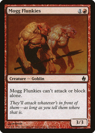 Mogg Flunkies [Premium Deck Series: Fire and Lightning] | Exor Games Bridgewater