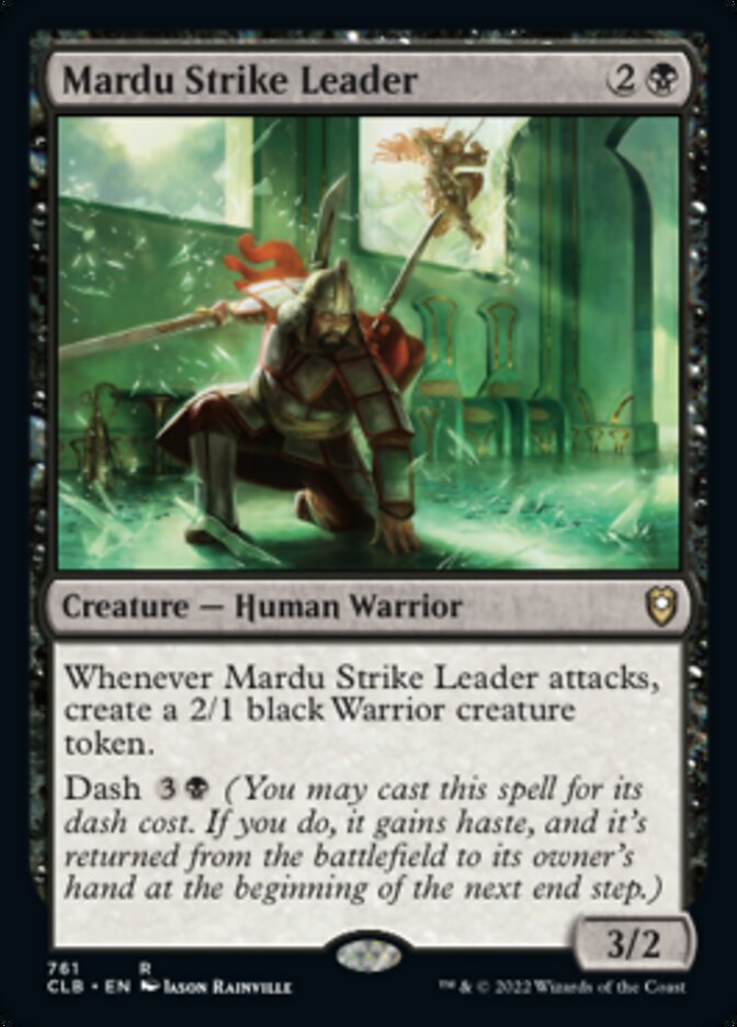 Mardu Strike Leader [Commander Legends: Battle for Baldur's Gate] | Exor Games Bridgewater