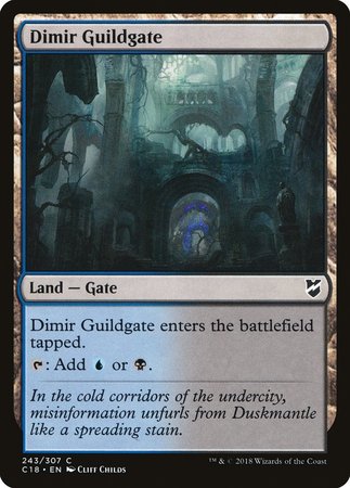 Dimir Guildgate [Commander 2018] | Exor Games Bridgewater