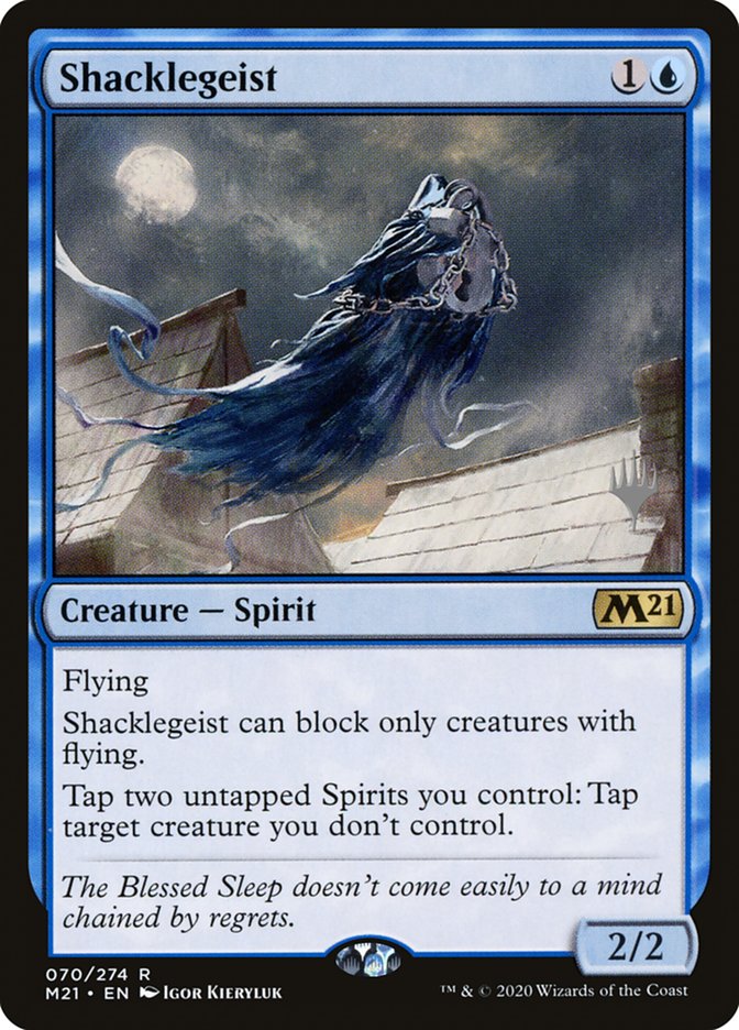 Shacklegeist (Promo Pack) [Core Set 2021 Promos] | Exor Games Bridgewater