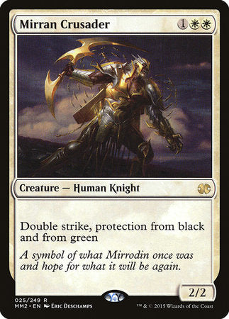 Mirran Crusader [Modern Masters 2015] | Exor Games Bridgewater