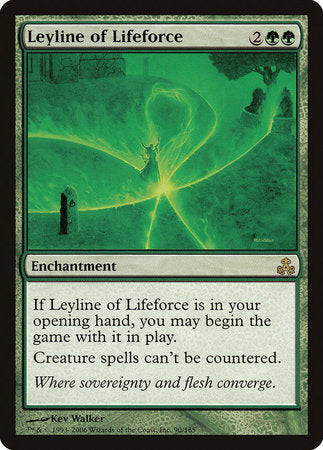 Leyline of Lifeforce [Guildpact] | Exor Games Bridgewater