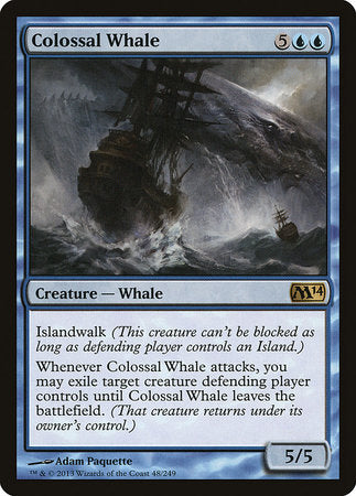 Colossal Whale [Magic 2014] | Exor Games Bridgewater