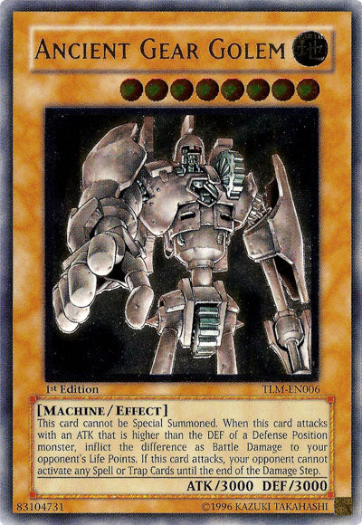 Ancient Gear Golem [TLM-EN006] Ultimate Rare | Exor Games Bridgewater