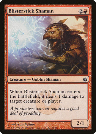 Blisterstick Shaman [Mirrodin Besieged] | Exor Games Bridgewater