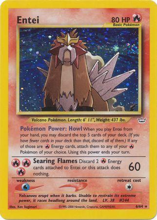 Entei (6/64) [Neo Revelation Unlimited] | Exor Games Bridgewater