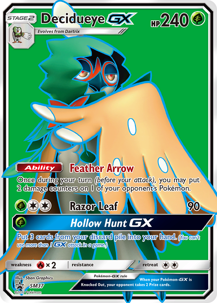 Decidueye GX (SM37) [Sun & Moon: Black Star Promos] | Exor Games Bridgewater