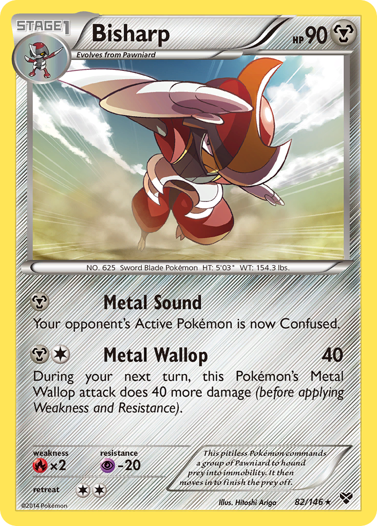 Bisharp (82/146) [XY: Base Set] | Exor Games Bridgewater