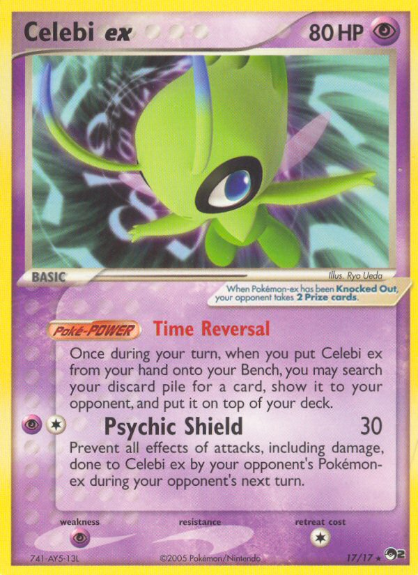 Celebi ex (17/17) [POP Series 2] | Exor Games Bridgewater