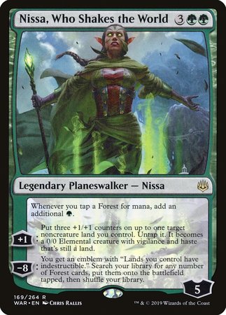 Nissa, Who Shakes the World [War of the Spark] | Exor Games Bridgewater