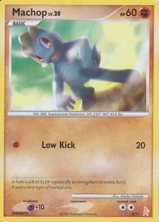 Machop (5/11) [Diamond & Pearl: Trainer Kit - Lucario] | Exor Games Bridgewater