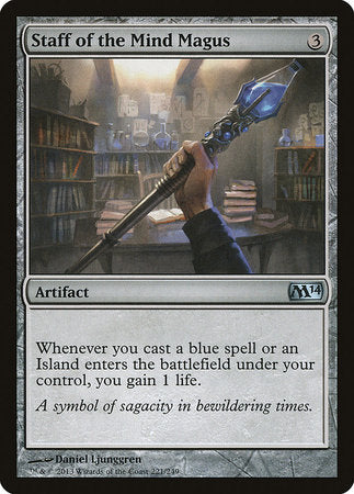 Staff of the Mind Magus [Magic 2014] | Exor Games Bridgewater