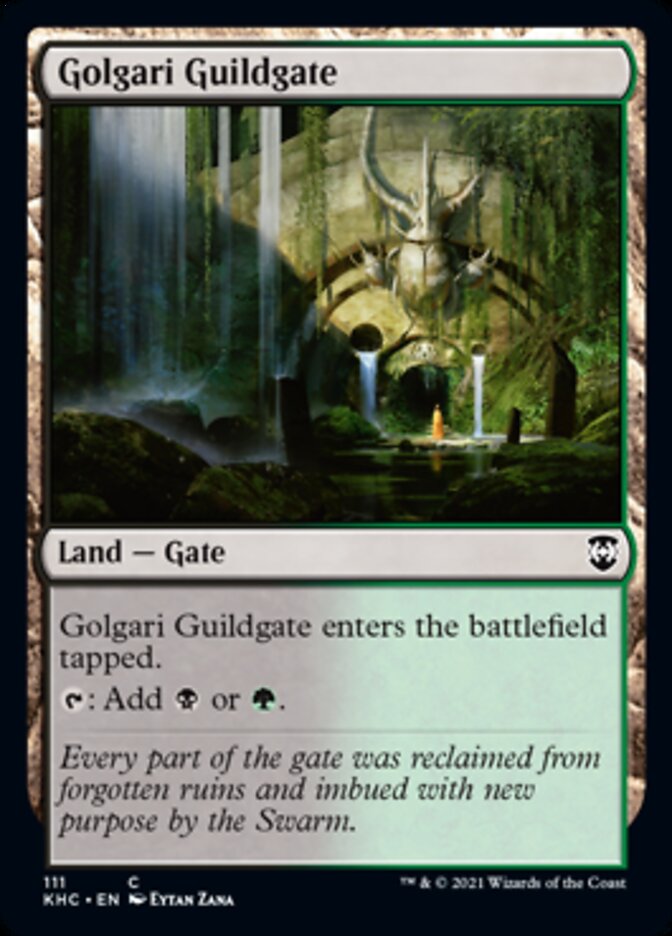 Golgari Guildgate [Kaldheim Commander] | Exor Games Bridgewater