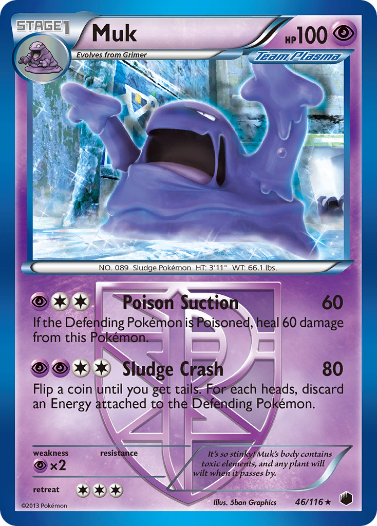 Muk (46/116) [Black & White: Plasma Freeze] | Exor Games Bridgewater