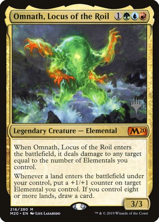 Omnath, Locus of the Roil [Core Set 2020 Promos] | Exor Games Bridgewater