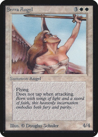 Serra Angel [Limited Edition Alpha] | Exor Games Bridgewater