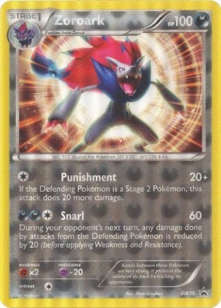 Zoroark (BW19) (Jumbo Card) [Black & White: Black Star Promos] | Exor Games Bridgewater