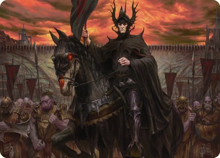 The Mouth of Sauron Art Card [The Lord of the Rings: Tales of Middle-earth Art Series] | Exor Games Bridgewater