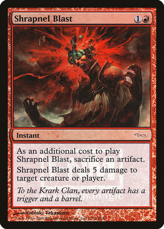 Shrapnel Blast [Friday Night Magic 2008] | Exor Games Bridgewater