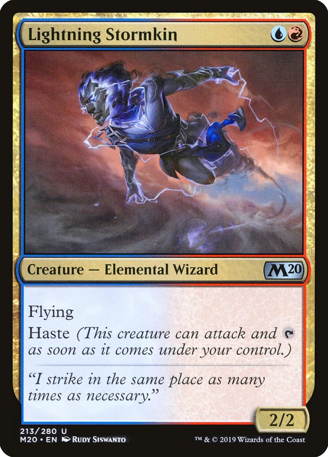 Lightning Stormkin [Core Set 2020] | Exor Games Bridgewater