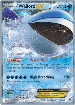 Wailord EX (38/160) (HonorStoise - Jacob Van Wagner) [World Championships 2015] | Exor Games Bridgewater