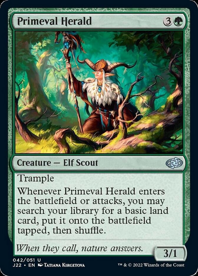 Primeval Herald [Jumpstart 2022] | Exor Games Bridgewater