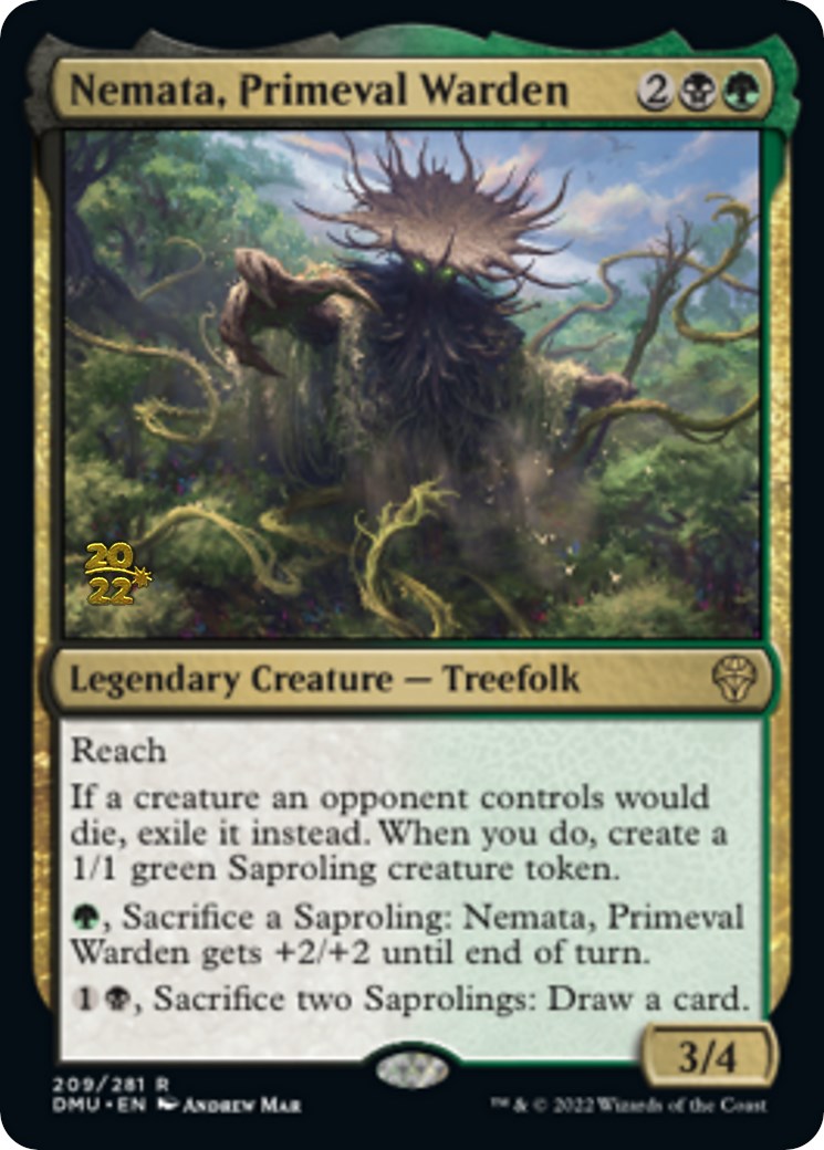 Nemata, Primeval Warden [Dominaria United Prerelease Promos] | Exor Games Bridgewater