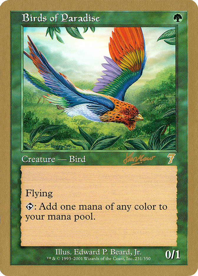 Birds of Paradise (Sim Han How) [World Championship Decks 2002] | Exor Games Bridgewater