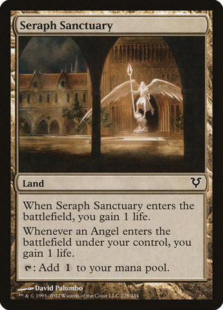 Seraph Sanctuary [Avacyn Restored] | Exor Games Bridgewater