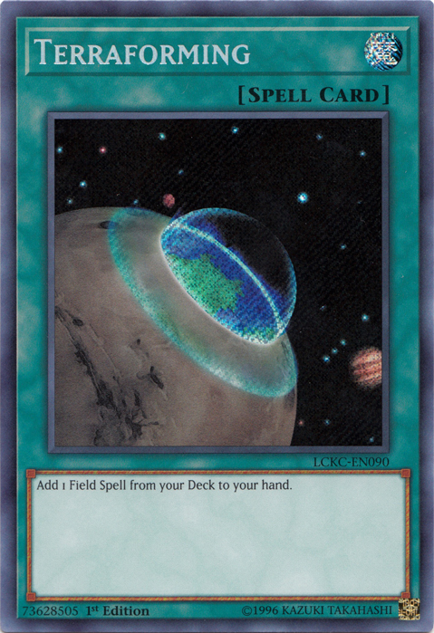 Terraforming [LCKC-EN090] Secret Rare | Exor Games Bridgewater