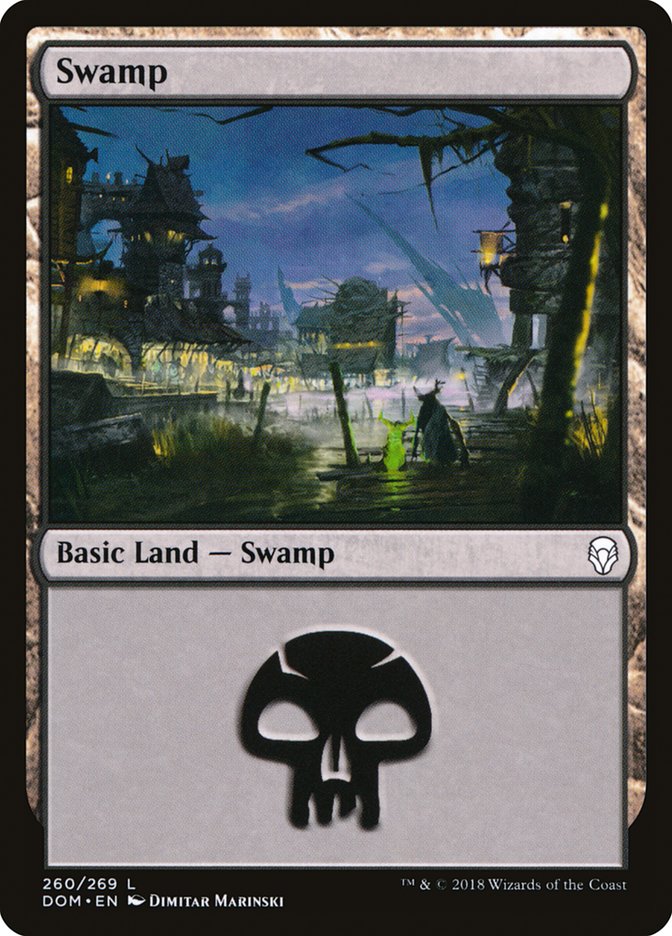 Swamp (260) [Dominaria] | Exor Games Bridgewater