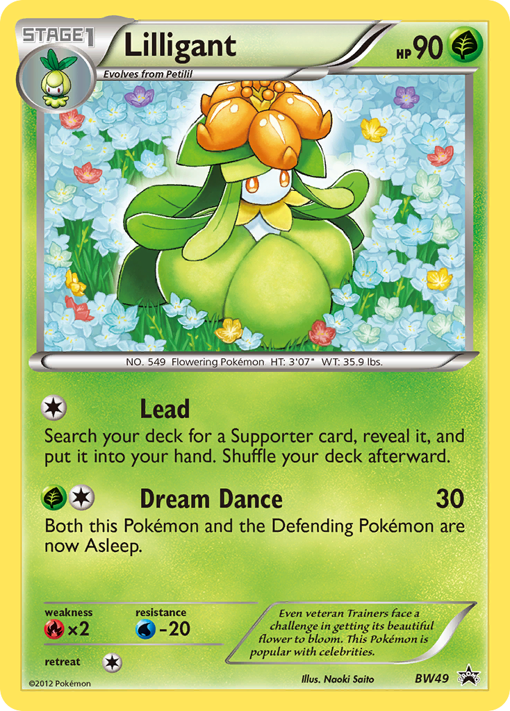 Lilligant (BW49) [Black & White: Black Star Promos] | Exor Games Bridgewater