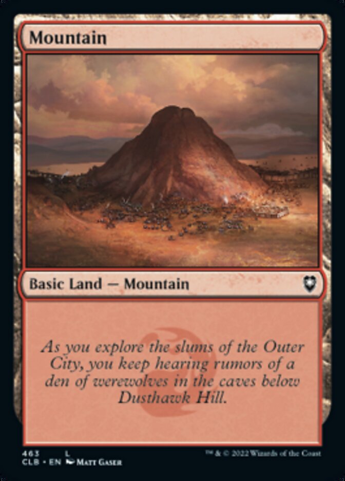 Mountain (463) [Commander Legends: Battle for Baldur's Gate] | Exor Games Bridgewater