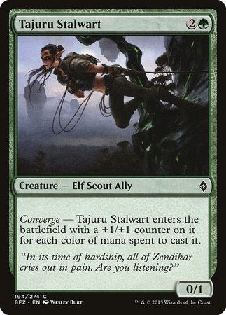 Tajuru Stalwart [Battle for Zendikar] | Exor Games Bridgewater