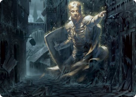 Dennick, Pious Apparition Art Card [Innistrad: Midnight Hunt Art Series] | Exor Games Bridgewater