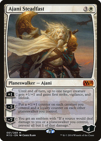 Ajani Steadfast [Magic 2015] | Exor Games Bridgewater